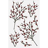 Martha Stewart Crafts Decorative Stickers, Berry Branch
