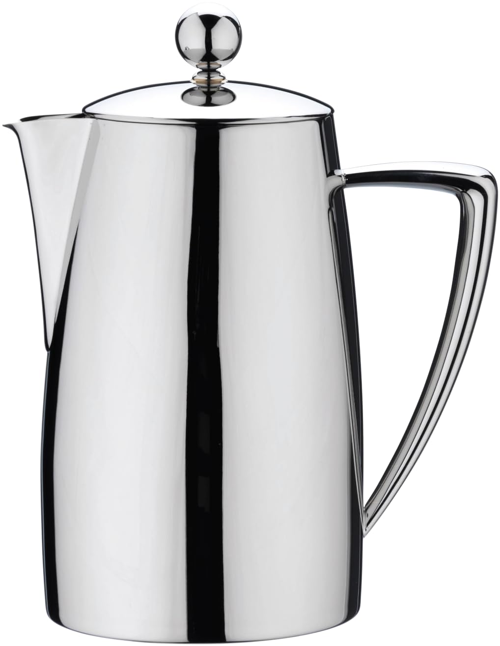 Café Stal Thermal Wall Art Deco Range 18/10 Stainless Steel Mirror Finish Cafetiere, 8-Cup