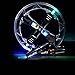 GloFX Lux 360 Orbit 2.0 - 4 LED Light Orbit Rave Orbital Round Circle - Zero Rattle