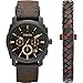 Fossil Mens Machine Watch and Bracelet Box Set - FS5251SET