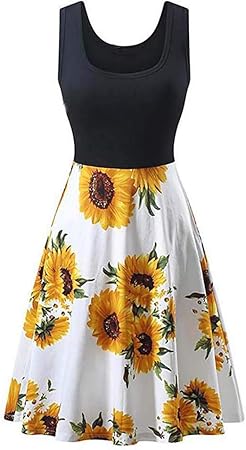 pineapple print sundress