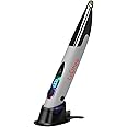 lychee Pocket Pen Mouse Rechargeable, Left/Right-Handed Optical Ergonomic Mouse with Bluetooth and Stylus Function (Grey)