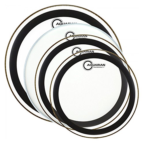 Aquarian Drumheads PF-B Performance II Tom Pack 12, 13, 16-inch