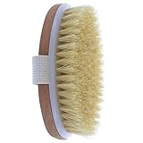 Dry Skin Body Brush, Natural Bristle, Remove Dead Skin and Toxins, Improves Skin's Health and Beauty