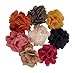 Art Supplies Burlap Jute Fabric Flowers for Crafts, Headbands, or Decorations 16 Pack