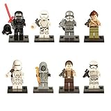 8pcs Star Wars Minifigures the Force Awaken Building Block Toys Compatible with Lego
