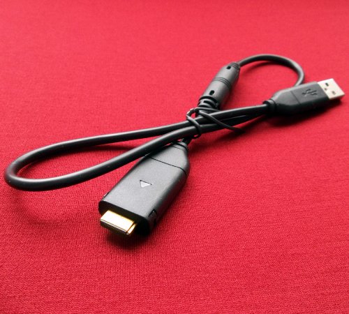 Samsung TL225 DualView Digital Camera Compatible USB 2.0 Data Transfer Power Charger Cable Cord – SUC-C6 Model Compatible – 1.5 feet Black - Bargains Depot®