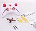 Syma X12S-G Micro Nano Drone Mini Quadcopter with Controller and Prop Guards RTF Easy for Beginners Red