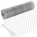 Chicken Wire 13.7 in x 393.7 in Poultry Wire