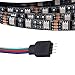 NEWSTYLE Black PCB Celebration LED Strip Lighting 16.4ft 5M Waterproof Rope Lights 300 LEDs 5050 SMD RGB Multicolored