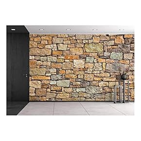 Background of Stone Wall Texture Photo