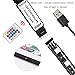 BEILAI Bias Lighting for HDTV USB RGB LED Strip Lights[Waterproof] 60LEDs Accent Lighting Backlight Kit with 24 Key Remote Controller for Flat Screen TV LCD, Desktop PC (1m,5050)