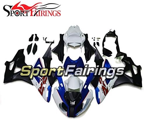 Sportbikefairings Complete Fairing Kit For BMW S1000RR 2011 2012 2013 2014 Injection ABS Plastic Motorcycle Body Kits S1000 RR 11 12 13 14 Gloss Blue White Body Frames New