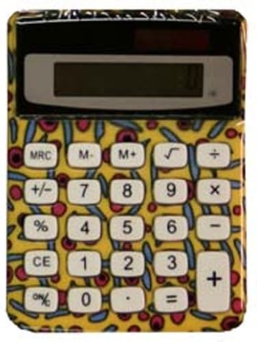 Pretty Tools Yellow Desktop Calculators [GA15 5265Yellow]