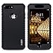 ULAK iPhone 7 Plus Case, iPhone 7 Plus Case Black, Shockproof Flexible TPU Bumper Case Durable Anti-Slip Slim Front and Back Hard Protective Cover for Apple iPhone 7 Plus 5.5 inch