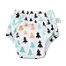Baby Toddlers Toilet Pee Training Pants 4 Packs Reusable Adorable Nappy Underwear Cloth Diapers for Boys