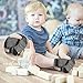 CUBACO Baby Boy Socks, 12 Pairs Non Skid Anti Slip Cotton Grip Socks for Toddler Baby Toddler Boy 12-24 months with Gripper