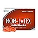 Alliance Non-Latex Rubber Bands - Size #64 (3 1/2 x 1/4 Inches) - Protect Users From Latex Allergy Reactions - Bright Orange, 1 Pound Box (37646) (3-POUND)