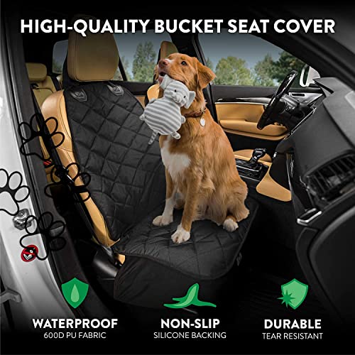 Plush Paws Products Premium Bucket Car Seat Protector Diamond