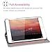 Dailylux Case for New iPad 9.7 Inch 2018/2017,Glitter Sparkle 360 Degree Rotating Stand Bling Case Luxury Faux Leather Case with Strap Auto Sleep/Wake Function Cover for iPad 9.7 inch-Rose