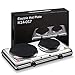 Homeleader Hot Plate for Cooking Electric, Double Burner with Adjustable Temperature Control, 2200W