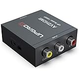 UPGROW RCA to HDMI Converter 1080P Mini CVBS to HDMI Composite Video Audio Converter AV to HDMI Converter Supports NTSC PC La