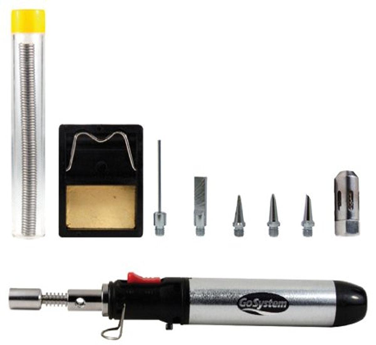 GoSystem Micro Tech Pen Torch Kit, Silver