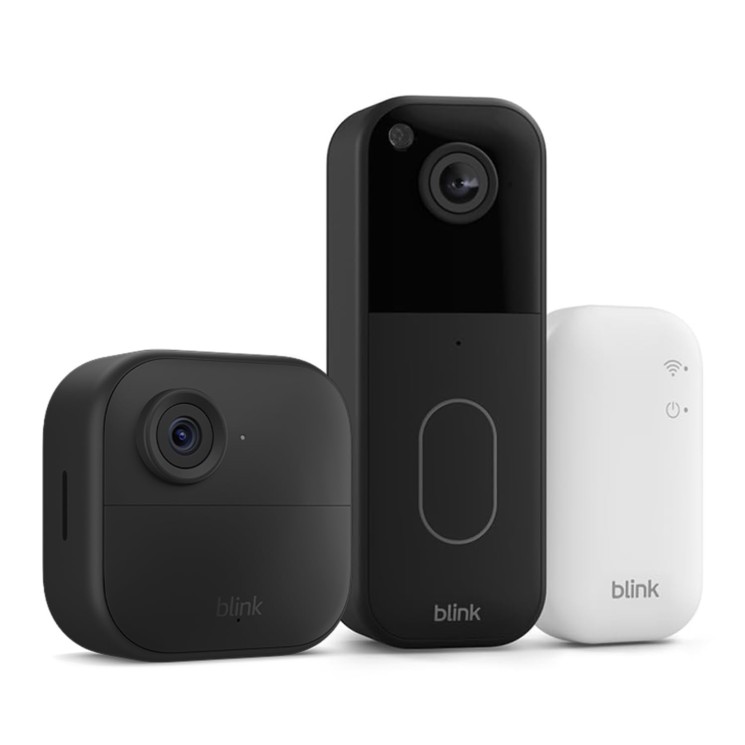 Blink Außenkamera 4 mit Blink Videotürklingel, inkl. Sync-Basismodul