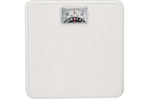 Taylor Precision Products White Square Mechanical Bath Scale