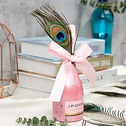 Piokio 100 pcs Natural Peacock Feathers in Bulk