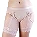 ChickyChaps :: stretch-mesh thigh bands/demi-shorts, that prevent inner thigh chafing. (Nude/Peach, Extra Large)