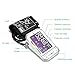 1byone Upper Arm Digital Blood Pressure Monitor Blood Pressure Cuff with Easy-to-Read Backlit LCD, Blood Pressure Machine One Size Fits All Cuff, Sphygmomanometer Nylon Storage Case, White