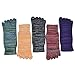 Mens Cotton Toe Socks Five Finger Running Socks Fashion Mini Crew Ankle Sports Socks