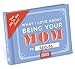 Knock Knock What I Love about Being Your Mom (for Daughter/Son) Fill in the Love Book Fill-in-the-Blank Gift Journal, 4.5 x 3.25-inches