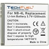Canon PowerShot ELPH 300 HS Digital Camera Replacement Battery - TechFuel Professional NB-4L Battery
