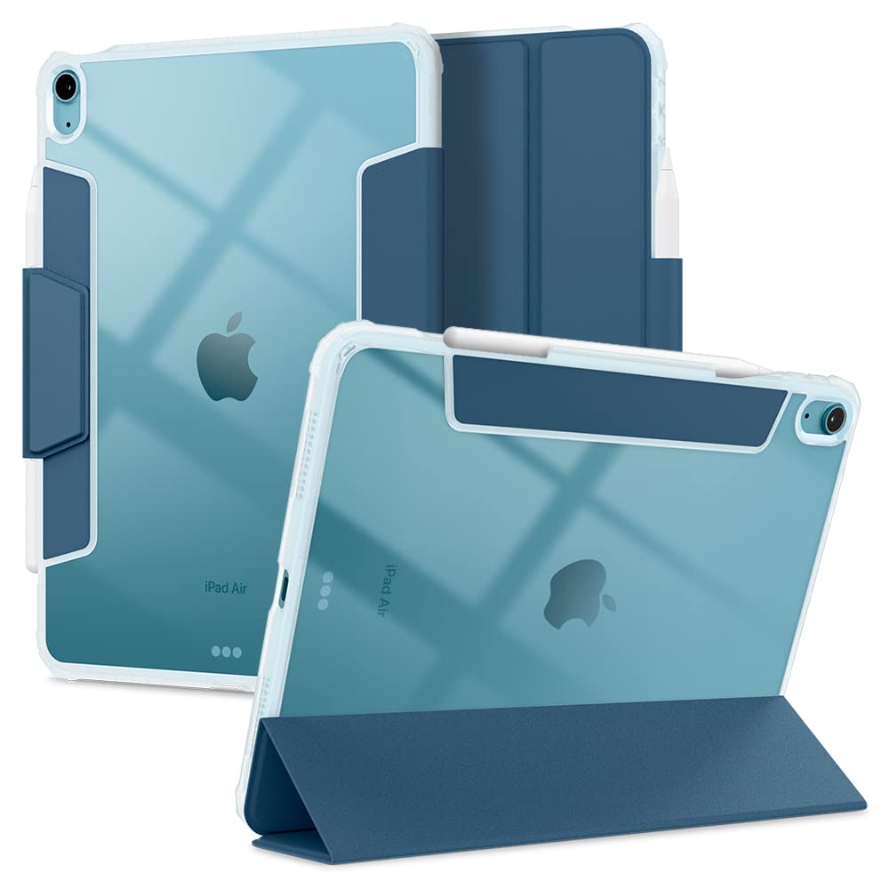 Spigen Ultra Hybrid Pro Case Compatible with iPad Air 11 inch 8th M4 (2026), 7th M3 (2025), 6th M2 (2024) / iPad Air 10.9 inch 5th (2022), 4th generation (2020) - Teal Blue