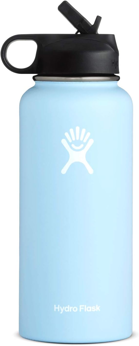 Hydro Flask Logo White Transparent
