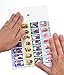Medi-Aid 4 Times a Day Weekly Cold Seal Medication Blister Pack System Cards - One Piece Unit Dose Book Fold, Easy No Extra Equipment Needed, Just Fill and Seal, 24 Compartments, 6 Pack