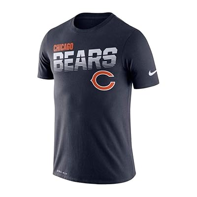 chicago bears dri fit shirt