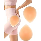 2 Pcs Silicone Butt Dip Pads for Women, Reusable Suitable for Female Enhancer Buttock Lift Skin Tone