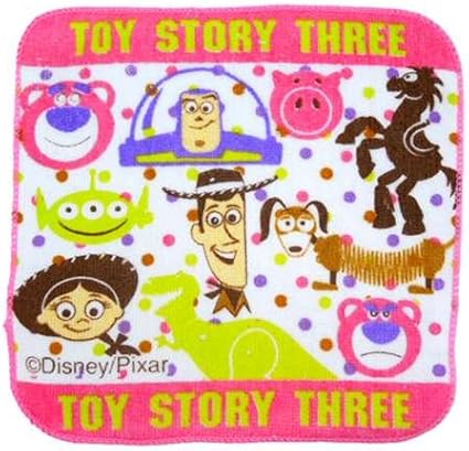 Amazon 格安99シリーズ トイストーリー3 ミニタオルディズニー可愛い汗拭きハンカチ通販 ハンドタオル ホーム キッチン オンライン通販