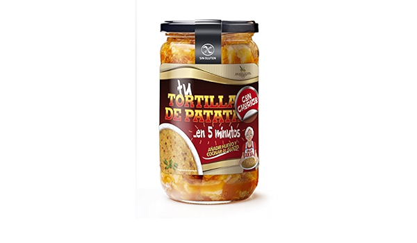 Tortilla De Patata Española con chorizo : Amazon.es ...