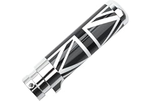 MANG JIANG Replacement Union Jack Red/Blue Handbrake Cover Park Brake Lever Handle Interior Decorations Case for Mini Cooper Clubman R50 R52 R53 R55 R56 R57 R58 R59