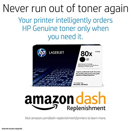 HP 80X (CF280X) Black High Yield Original Toner Cartridge for HP LaserJet Pro M401 M425