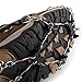 Uelfbaby Walk Ice Traction Cleat for Snow and Ice - Lite Duty Serious Traction Cleats for Boots and Shoe Ice Cleats (Black)