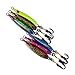 Palomar Flat Fall Jig Slow Pitch Vertical Iron Ocean Lure | MUSTAD Hooks-Owner Rings | Kevlar Assist Cord | 10 Colors-5 Weights | 6-Pack / 2-Pack Bulk Prices | Evolutionary Graphene Paint | US Owned