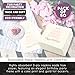 BLUE PANDA Light Pink Happy Birthday Cocktail Napkins with Gold Foil Accents - 3-Ply Paper Party Supplies for Women, 50 Pack (5 x 5 Inches)