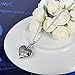 HOUSWEETY Stainless Steel Always in My Heart Pet Dog/Cat Paw Cremation Urn Necklace Ash Memorial Jewelry (Non-Engraving)