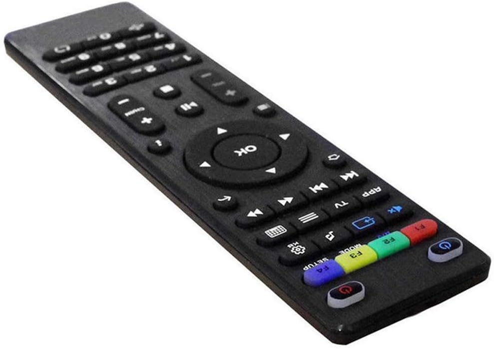 Fornateu Remote Controller Replacement for MAG254 MAG250 255 260 261 270 IPTV TV Box Black TV Remote Control