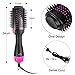 One Step Hair Dryer and Volumizer Styler Brush,Black